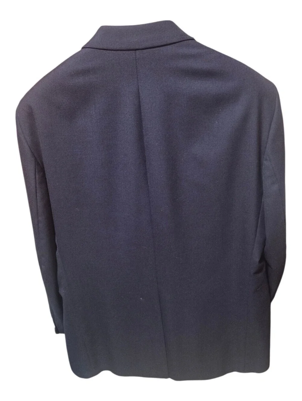 Vintage Polo University Club Navy Blue Wool Sportscoat Blazer Gold Buttons 44R